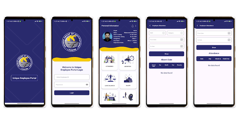 Unique Employee Portal
