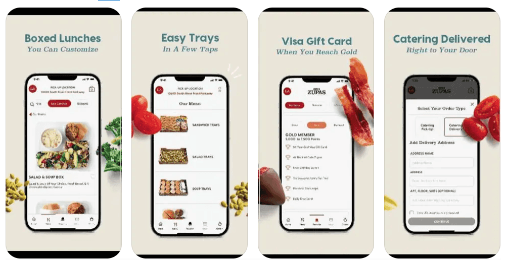 Café Zupas Catering